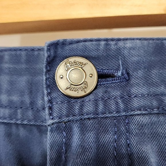 Outstanding BRIONI Navy Blue Cotton Blend Straight Leg Chinos Made Italy sz 44 - Picture 5 of 11